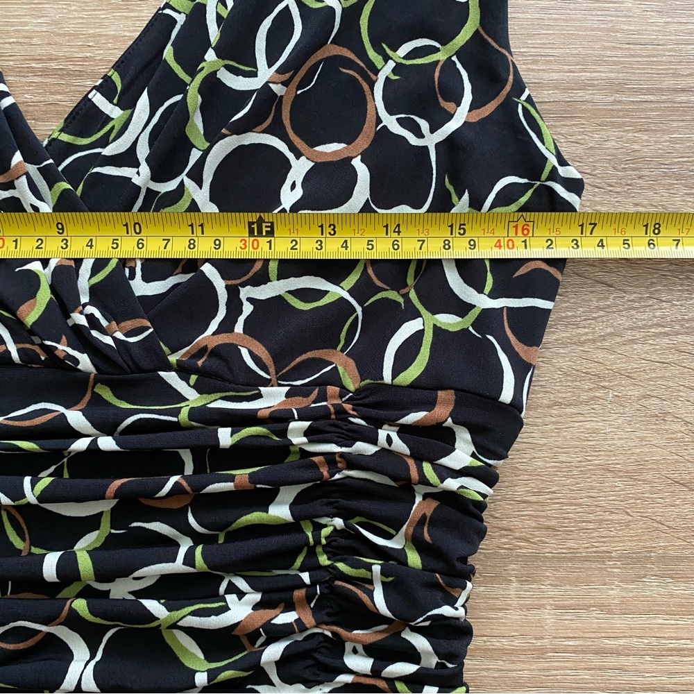 Maggie Boutique Sleeveless Black Print Dress - Picture 4 of 10